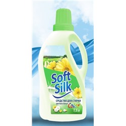 Средство жидкое для стирки "Soft Silk" Color 1500 мл