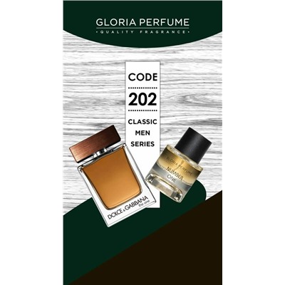 Мини-парфюм 55 мл Gloria Perfume Number One №202 (Dolce & Gabbana The One)