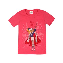 926-1 футболка детская, красная