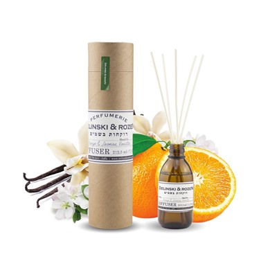 Аромадиффузор Zielinski & Rozen Orange & Jasmine, Vanilla, 212,5мл