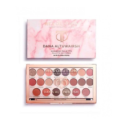 Палетка теней MakeUp Revolution Dana Altuwarish Eyeshadow Palette 23 цвета