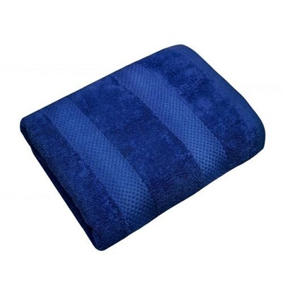 Махровое полотенце "Конфетти"-синий 50*90 см. хлопок 100%