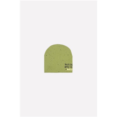 шапка дет КР 8078/зеленый,крапинка к274
