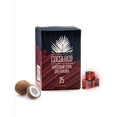 Уголь кокосовый CocoLoco 72шт