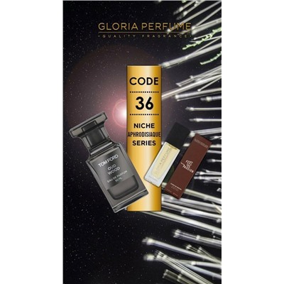 Мини-парфюм 15 мл Gloria Perfume №36 (Tom Ford Oud Wood)