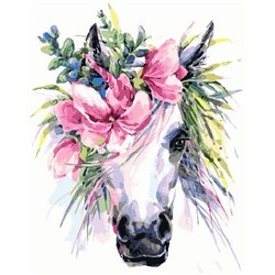 Картина по номерам PK 19049 (GX 26901) Прекрасная лошадь (Фаенкова Елена) 40*50 Эксклюзив