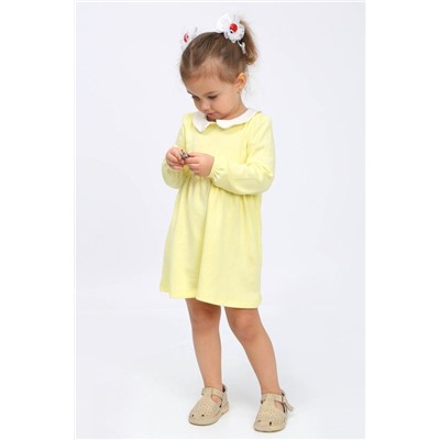 Платье Малышка детское светло-желтый