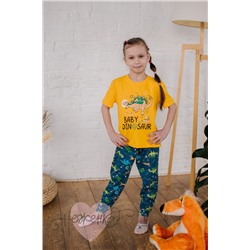 Детская пижама ДК 001 (желтый)