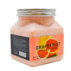 Pretty Cowry, Отшелушивающий Скраб для лица и тела с Грейпфрутом Grapefruit Face & Body Scrub, 350 мл