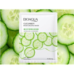 Тканевая маска для лица с экстрактом огурца Bioaqua Moisturizing Mask (упаковка 10шт)