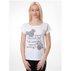 HG907 футболка женская, белая