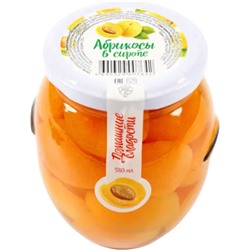 «Домашние сладости», абрикосы консервированные, 530г