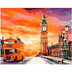 Картина по номерам GX 39203 Путешествие в Лондон 40*50