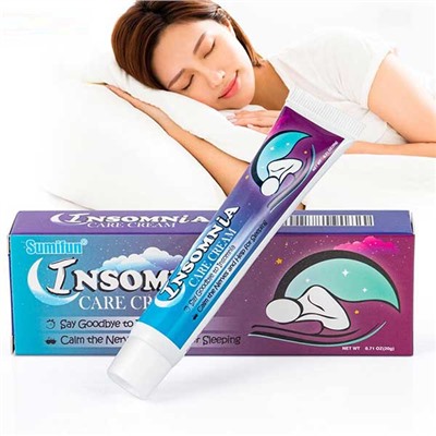 Крем с мелатонином для крепкого и спокойного сна Sumifun Insomnia Care Cream Sleep 20гр