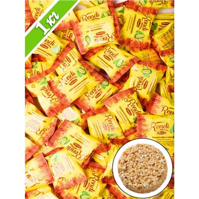Rendi / Мультизлаковые конфеты Rendi Collection с семенами кунжута со светлой глазурью 1 кг