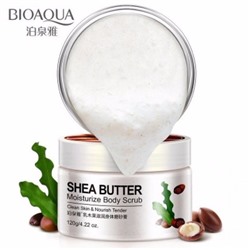 Bioaqua Body scrub Скраб для тела с маслом Ши и авокадо, 120г