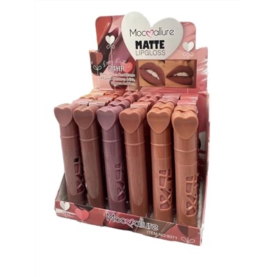 Набор жидких матовых помад для губ Mocallure Matte Lip Gloss (ряд 6шт)