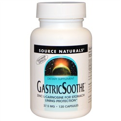 Source Naturals, GastricSoothe, 37,5 мг, 120 капсул
