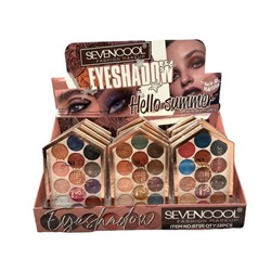 Тени для век Seven Cool Hello Summer Eyeshadow 13 color (ряд 3шт)