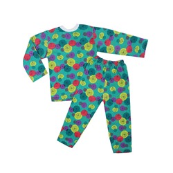 FUPJ-100-8 пижама детская, зеленая