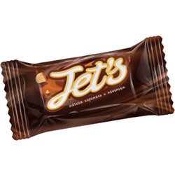Конфеты Jet`s с печеньем (упаковка 0,5кг)