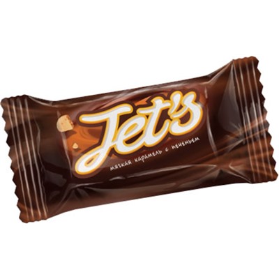 Конфеты Jet`s с печеньем (упаковка 0,5кг)