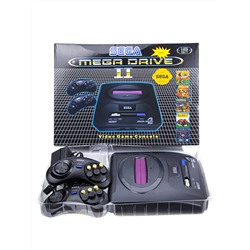 Игровая приставка Сега Sega Mega Drive 2 с 2 джойстиками