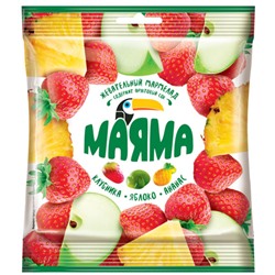 «Маяма», мармелад жевательный в форме ягод и фруктов, 170г