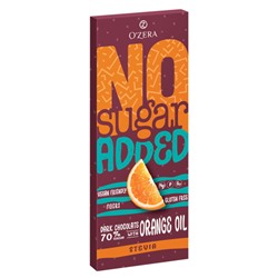 «OZera», горький шоколад No sugar added Dark&Orange, 90г