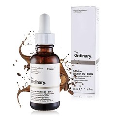 (Китай) Сыворотка против темных кругов под глазами Deciem The Ordinary Caffeine solution 5% + EGCG, 30мл