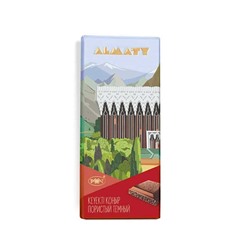 Шоколад Almaty Пористый темный