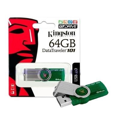 Флэшкарта USB Kingston DT-101 64GB