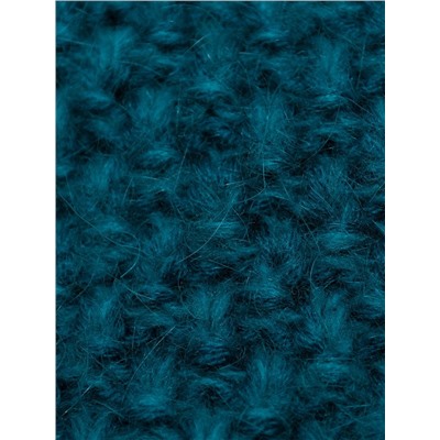 Шапка зимняя женская Даяна (Цвет морская волна), размер 56-58, шерсть 50%