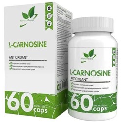 Антиоксидант Карнозин NATURALSUPP L-CARNOSINE 60 капс.
