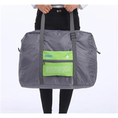 Складная дорожная сумка, Happy Travel ,1 шт. Цвет Зеленый.