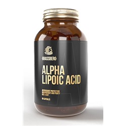 Альфа-липоевая кислота Alpha Lipoic Acid GRASSBERG 60 капс.