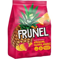 «Frunel», мармелад пектиновый с соком апельсина, малины и ананаса, 250г