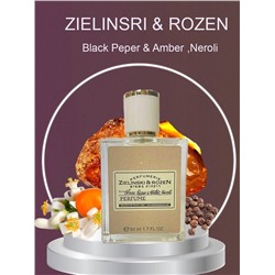 (A+) Мини парфюм Zielinski & Rozen Black Pepper & Amber, Neroli 50мл