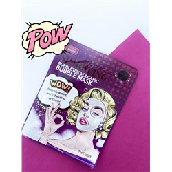 (Корея) Тканевая пузырьковая маска MeLoSo Sparkling Bubbletox Volcanic Bubble Mask 1шт