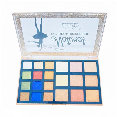 Тени для век DoDo Girl Natural Eyeshadow 21 цвет Тон А