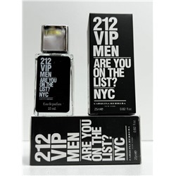 Мини-тестер Carolina Herrera 212 VIP Men EDP 25мл