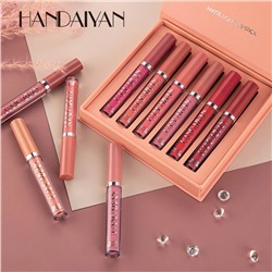 Набор блесков для губ HANDAIYAN MATTE Liquid Lipstick, тон 02