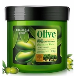 Питательный бальзам для волос «BIOAQUA» с экстрактом оливкового масла 500 мл