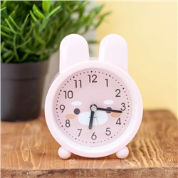 Часы-будильник "Bunny", pink