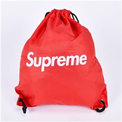 Рюкзак мешок Supreme цвет красный арт 1389
