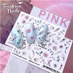Fashion Nails, Слайдер-дизайн 3Dcrystal/53