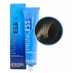 1/0 Чёрный Краска для волос Estel PrincessEssex 60 мл