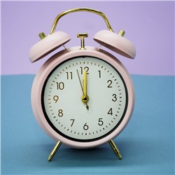 Часы-будильник «Aesthetic», pink