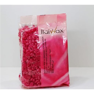 Italwax Воск горячий (пленочный) Роза гранулы 500 г пакет