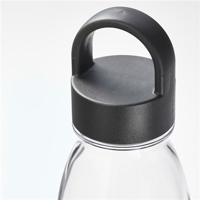 IKEA 365+ ИКЕА/365+, Бутылка для воды, темно-серый, 0.5 л
